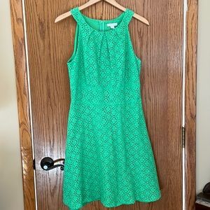 New York & Co. green lace dress